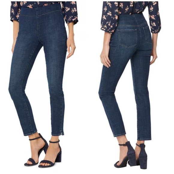 NYDJ Denim - NYDJ Pull-On Skinny Ankle Jeans in Clean Marcel
